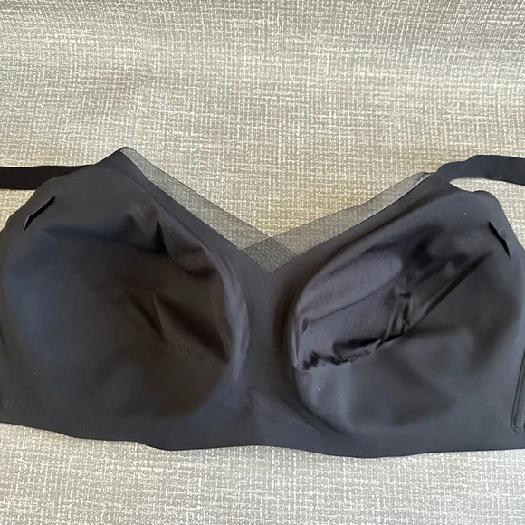Honeylove Black Wireless Shaping Bra 38DDD (F)/G Sculpting Support Smoothing - Picture 10 of 12